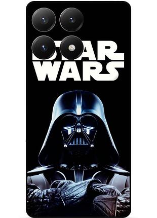 Чехол силиконовый бампер для xiaomi 15t с рисунком star wars звездные войны дарт вейдер