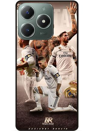 Чехол силиконовый бампер для infinix hot 40i (x6528b) с рисунком sergio ramos серхио рамос real madrid
