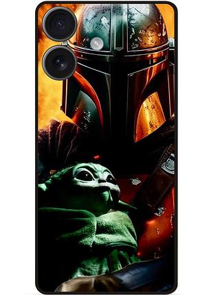 Силіконовий чохол бампер для iphone 17 з малюнком grogu 2