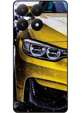 Силіконовий чохол бампер для xiaomi 15t з малюнком bmw бмв машина авто