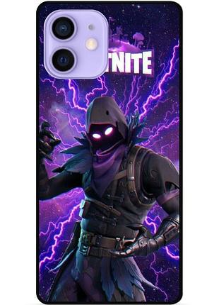 Силіконовий чохол бампер для iphone 12 mini з картинкою fortnite фортнайт