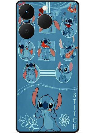 Силіконовий бампер чохол для realme 15t з картинкою стіч stitch