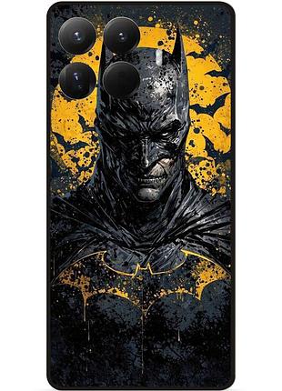 Чехол силиконовый бампер для xiaomi 15t pro с рисунком бэтмен batman