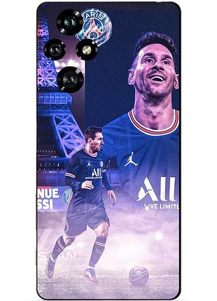 Чехол силиконовый бампер для huawei honor 200 с рисунком messi psg месси