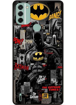 Силіконовий бампер чохол для nokia c31 з малюнком batman бэтмен