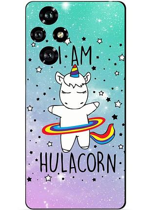 Силіконовий чохол бампер для huawei honor 200 з малюнком єдиноріг поні