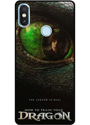 Силиконовый чехол для xiaomi redmi note 6 pro с рисунком как приручить дракона dragon