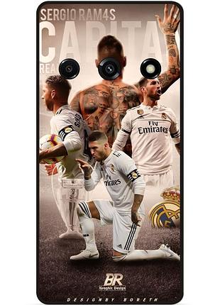 Чехол силиконовый бампер для samsung j3 j320 с рисунком sergio ramos серхио рамос real madrid