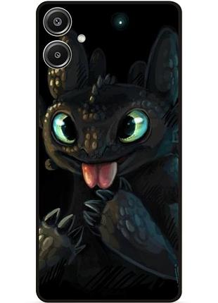 Чехол силиконовый для samsung a07 с картинкой как приручить дракона