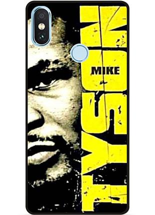 Чехол силиконовый бампер для xiaomi redmi note 6 pro с рисунком tyson майкл тайсон