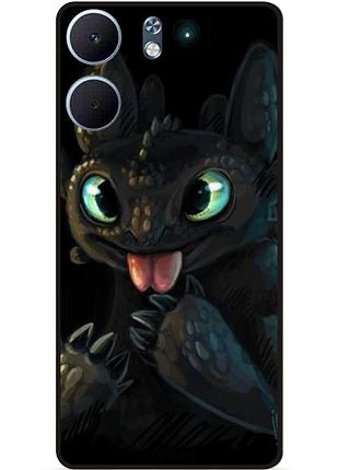 Чехол силиконовый для oppo a5x с картинкой как приручить дракона