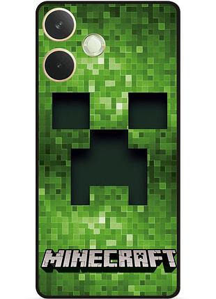 Силіконовий чохол бампер для oppo a5 pro гра minecraft майнкрафт