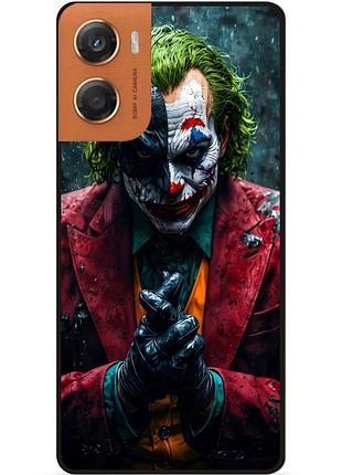 Чехол силиконовый бампер для motorola moto g06 с рисунком джокер бэтмен