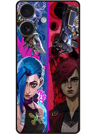 Силіконовий чохол бампер для iphone 17 з малюнком arcane 2