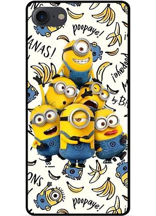 Силіконовий чохол бампер для huawei y5 2018 з малюнком міньйони minion