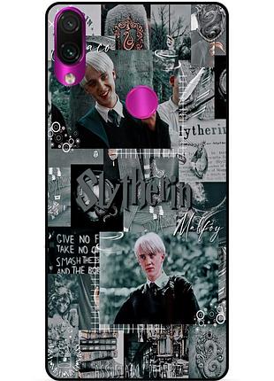 Чехол силиконовый для huawei p30 lite с рисунком slytherin слизерин драко малфой гарри поттер harry