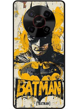 Силіконовий бампер чохол для zte nubia v70 max з малюнком batman dc бэтмен