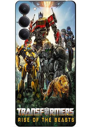 Чехол силиконовый бампер для oppo a5 4g звероботы трансформеры transformers