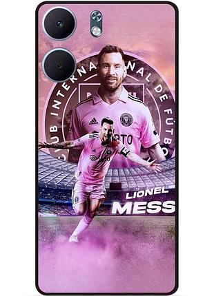 Силіконовий чохол бампер для oppo a5x з малюнком leo messi мессі