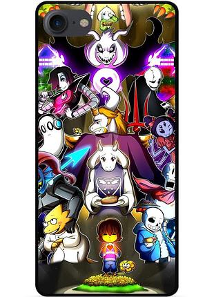 Силиконовый чехол бампер для huawei honor 7a с рисунком андертейл undertale