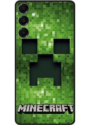 Силіконовий чохол бампер для samsung a57 гра minecraft майнкрафт