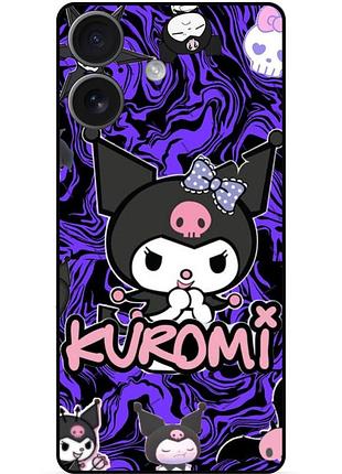 Силіконовий чохол для iphone 17 з малюнком куромі kuromi