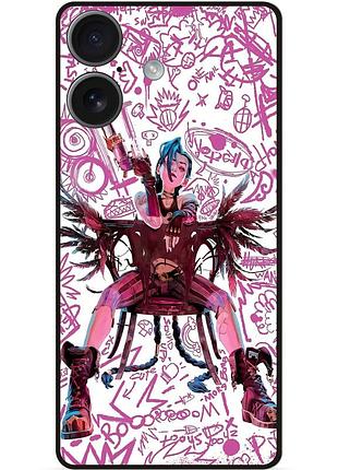 Силіконовий чохол бампер для iphone 17 з малюнком arcane 8