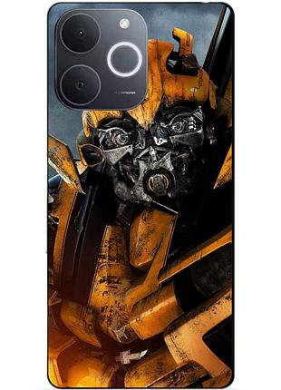 Силіконовий чохол бампер для realme note 70 з малюнком бамблбі bumblebee трансформери