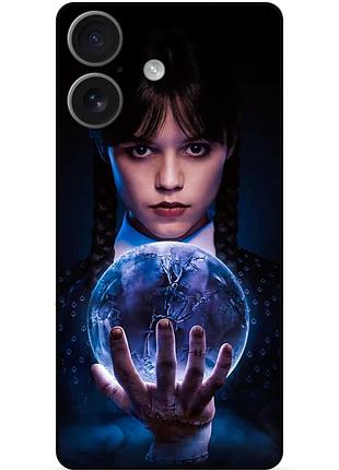 Силіконовий чохол для iphone 17 з малюнком уенздей wednesday