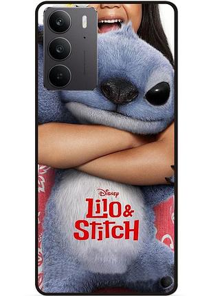 Силіконовий бампер чохол для realme c71 / c75 стіч stitch