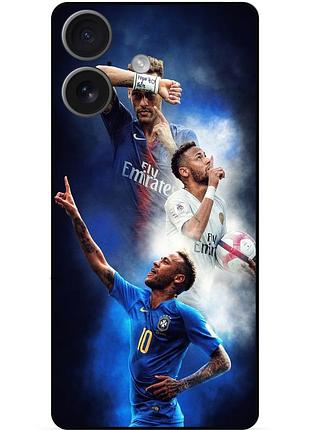 Силіконовий чохол бампер для iphone 17 з малюнком неймар neymar