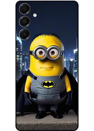 Силіконовий чохол бампер для samsung s25 fe з малюнком міньйон бетмен minion