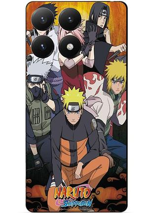 Чехол силиконовый бампер для xiaomi 15t с рисунком naruto наруто аниме
