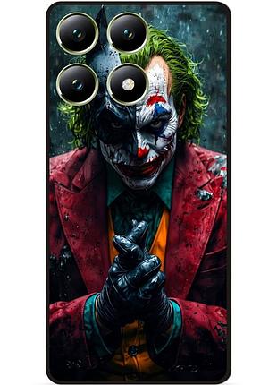 Чехол силиконовый бампер для xiaomi 14t pro с рисунком джокер бэтмен