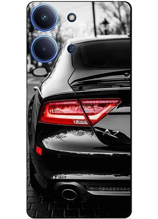 Чехол силиконовый бампер для xiaomi poco c85 с рисунком audi ауди машина авто