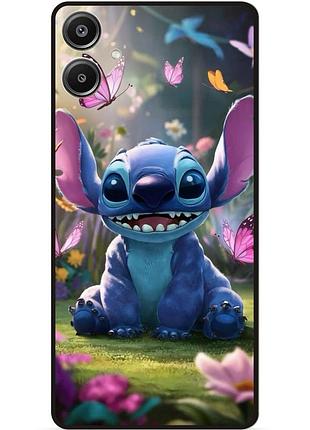 Силіконовий бампер чохол для samsung a07 стіч stitch