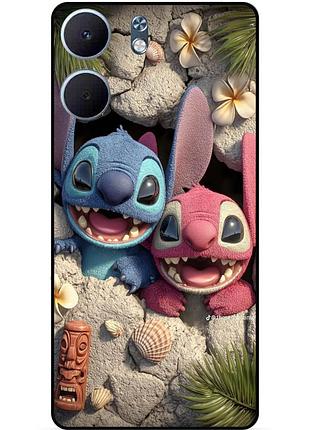 Чехол силиконовый бампер для oppo a5x лило и стич stitch
