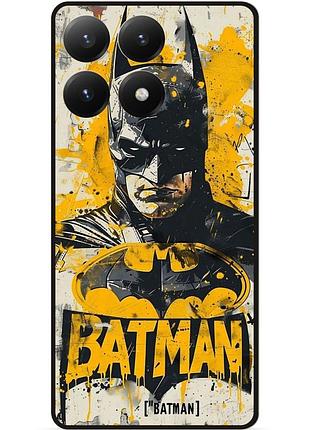 Чехол силиконовый бампер для xiaomi 15t с рисунком batman dc бэтмен