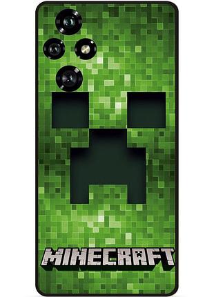 Силіконовий чохол бампер для huawei honor 200 гра minecraft майнкрафт