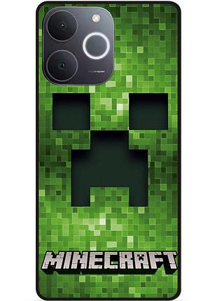 Силіконовий чохол бампер для realme note 70 гра minecraft майнкрафт