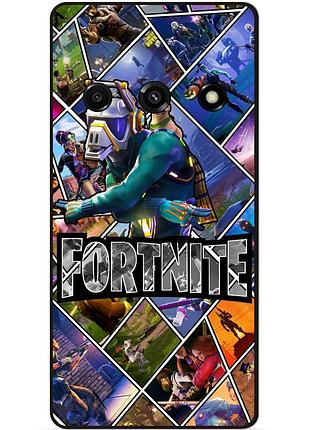 Силіконовий чохол бампер для samsung j5 j510 з картинкою фортнайт fortnite