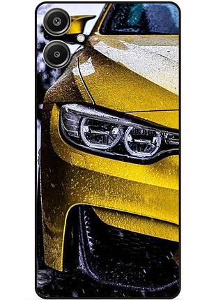 Силіконовий чохол бампер для samsung a07 з малюнком bmw бмв машина авто