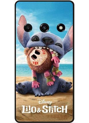 Силиконовый чехол бампер для samsung j3 j320 лило и стич stitch