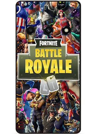 Силіконовий чохол бампер для samsung j7 j710 гра fortnite фортнайт