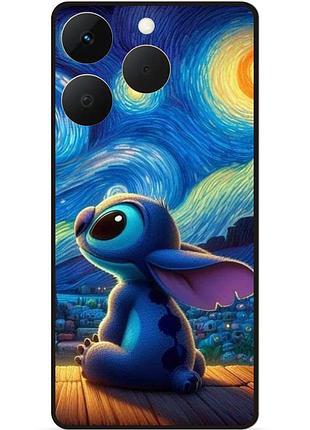 Силіконовий бампер чохол для realme 15t стіч stitch