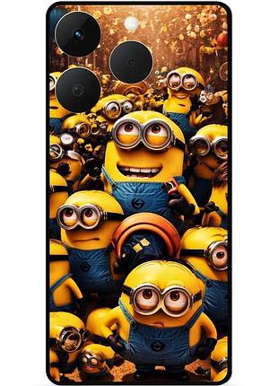 Силіконовий чохол бампер для realme 15t з малюнком міньйони minion