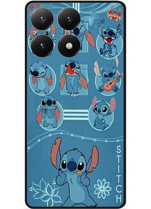 Силіконовий бампер чохол для xiaomi 15t з картинкою стіч stitch
