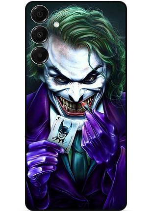 Чехол силиконовый бампер для samsung a17 с рисунком joker джокер