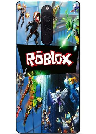 Силіконовий чохол бампер для xiaomi mi 9t / mi 9t pro з картинкою roblox роблокс