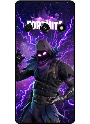 Силиконовый чехол бампер для samsung j7 j710 с картинкой fortnite фортнайт